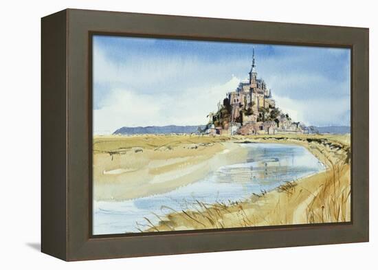 Mont Saint-Michel-Felicity House-Framed Premier Image Canvas