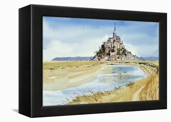 Mont Saint-Michel-Felicity House-Framed Premier Image Canvas