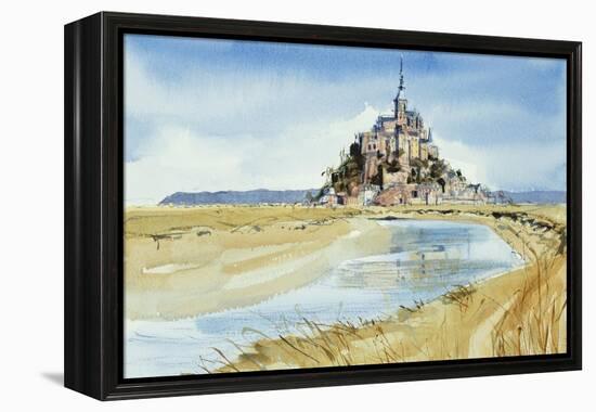 Mont Saint-Michel-Felicity House-Framed Premier Image Canvas