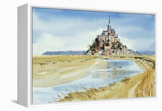 Mont Saint-Michel-Felicity House-Framed Premier Image Canvas