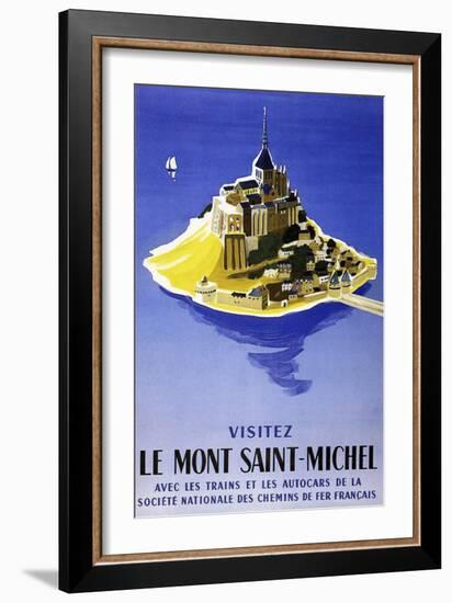 Mont Saint Michel-null-Framed Giclee Print