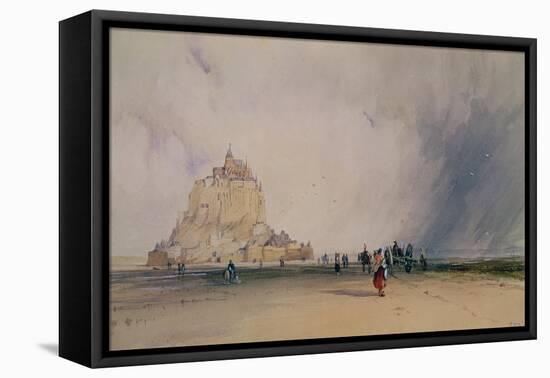Mont Saint Michel-Richard Parkes Bonington-Framed Premier Image Canvas