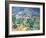 Mont Saint Victoire, 1900-Paul Cézanne-Framed Giclee Print