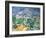 Mont Saint Victoire, 1900-Paul Cézanne-Framed Giclee Print