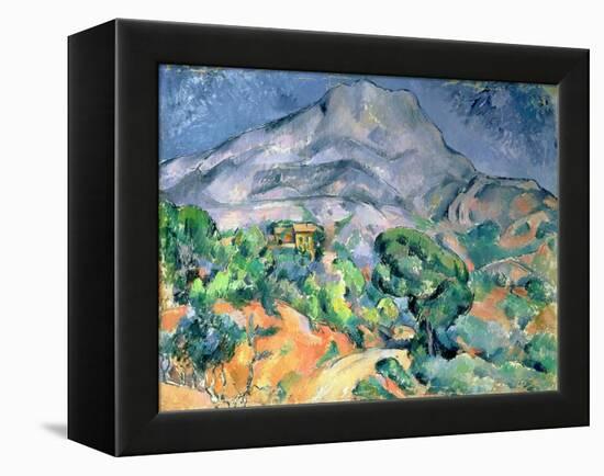 Mont Saint Victoire, 1900-Paul Cézanne-Framed Premier Image Canvas