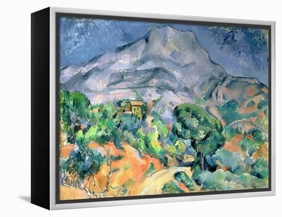 Mont Saint Victoire, 1900-Paul Cézanne-Framed Premier Image Canvas