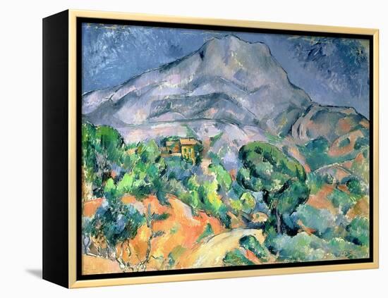 Mont Saint Victoire, 1900-Paul Cézanne-Framed Premier Image Canvas