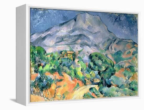 Mont Saint Victoire, 1900-Paul Cézanne-Framed Premier Image Canvas