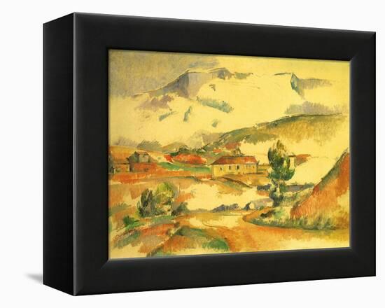 Mont Sainte-Victoire, 1887-Paul C?zanne-Framed Premier Image Canvas