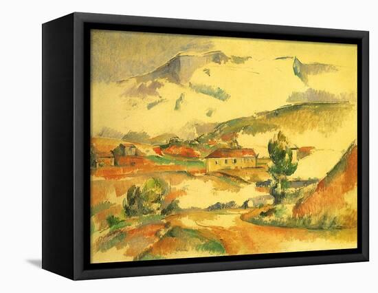 Mont Sainte-Victoire, 1887-Paul C?zanne-Framed Premier Image Canvas