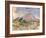 Mont Sainte-Victoire, 1897-1898-Paul Cézanne-Framed Giclee Print