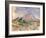 Mont Sainte-Victoire, 1897-1898-Paul Cézanne-Framed Giclee Print