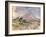 Mont Sainte-Victoire, 1897-1898-Paul Cézanne-Framed Giclee Print