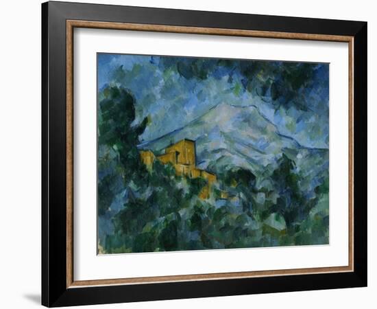 Mont Sainte-Victoire and Château Noir-Paul Cézanne-Framed Giclee Print