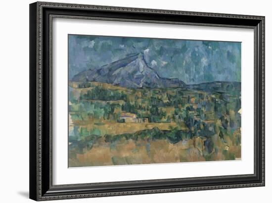 Mont Sainte-Victoire, c.1902-06-Paul Cezanne-Framed Giclee Print