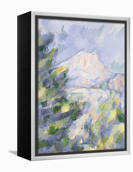 Mont Sainte-Victoire, c.1904-06-Paul Cézanne-Framed Premier Image Canvas