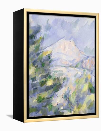 Mont Sainte-Victoire, c.1904-06-Paul Cézanne-Framed Premier Image Canvas