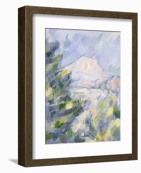 Mont Sainte-Victoire, c.1904-06-Paul Cézanne-Framed Giclee Print