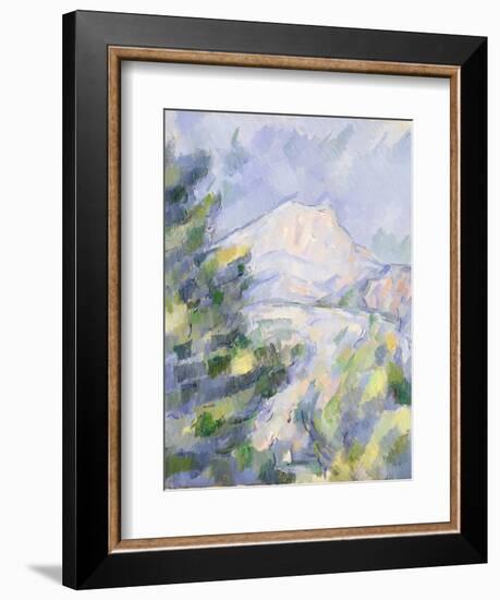 Mont Sainte-Victoire, c.1904-06-Paul Cézanne-Framed Giclee Print