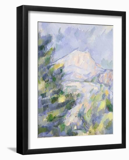 Mont Sainte-Victoire, c.1904-06-Paul Cézanne-Framed Giclee Print