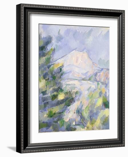 Mont Sainte-Victoire, c.1904-06-Paul Cézanne-Framed Giclee Print