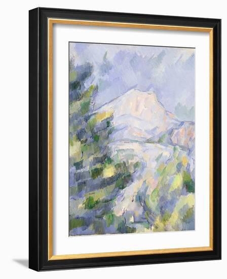 Mont Sainte-Victoire, c.1904-06-Paul Cézanne-Framed Giclee Print