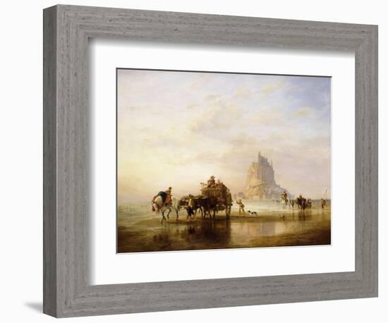 Mont St, 1840-Edward William Cooke-Framed Giclee Print