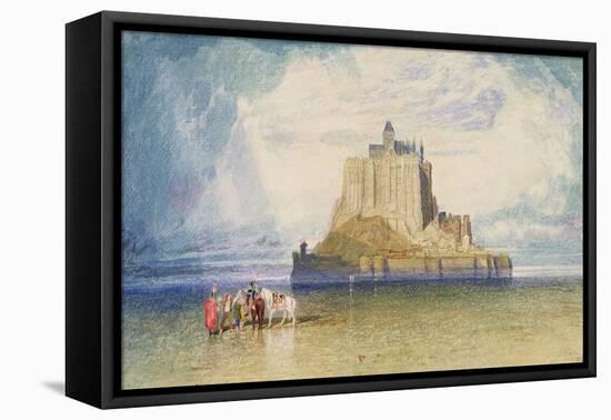 Mont St. Michel, 1828-John Sell Cotman-Framed Premier Image Canvas