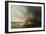 Mont St Michel, 1854 (Oil on Canvas)-Charles Bentley-Framed Giclee Print