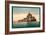 Mont St. Michel at High Tide-null-Framed Art Print