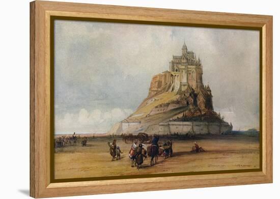 'Mont St. Michel', c1861-William Callow-Framed Premier Image Canvas