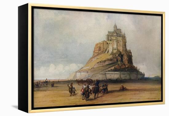 'Mont St. Michel', c1861-William Callow-Framed Premier Image Canvas