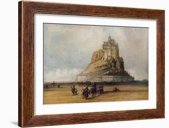 'Mont St. Michel', c1861-William Callow-Framed Giclee Print