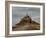 Mont St. Michel Crowned by Abbey Built by Monks in the 13th Century-Eliot Elisofon-Framed Photographic Print