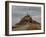 Mont St. Michel Crowned by Abbey Built by Monks in the 13th Century-Eliot Elisofon-Framed Photographic Print