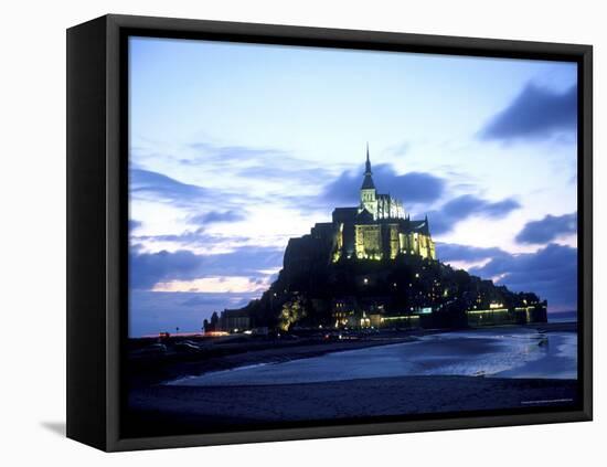Mont St. Michel Fortress, Normandy, France-Bill Bachmann-Framed Premier Image Canvas