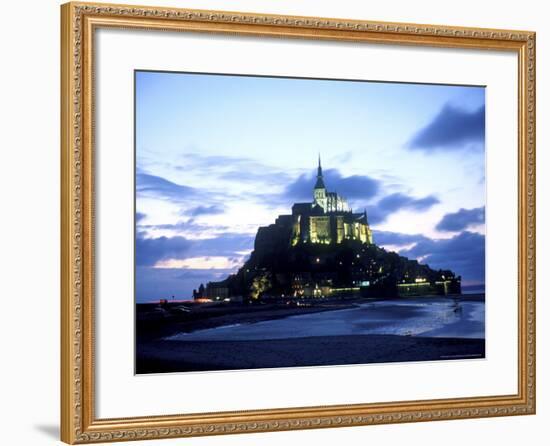 Mont St. Michel Fortress, Normandy, France-Bill Bachmann-Framed Photographic Print