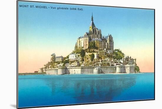 Mont St. Michel, France-null-Mounted Art Print