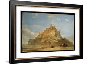 Mont St. Michel from the Sands, 1848-David Roberts-Framed Giclee Print