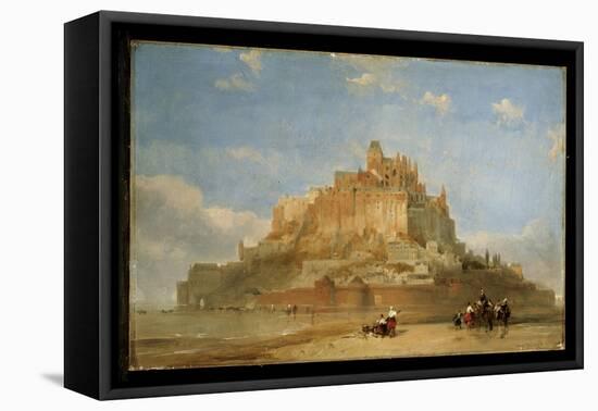 Mont St. Michel from the Sands, 1848-David Roberts-Framed Premier Image Canvas