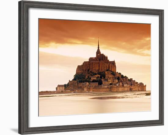 Mont St. Michel, Manche, Normandy, France-Doug Pearson-Framed Photographic Print