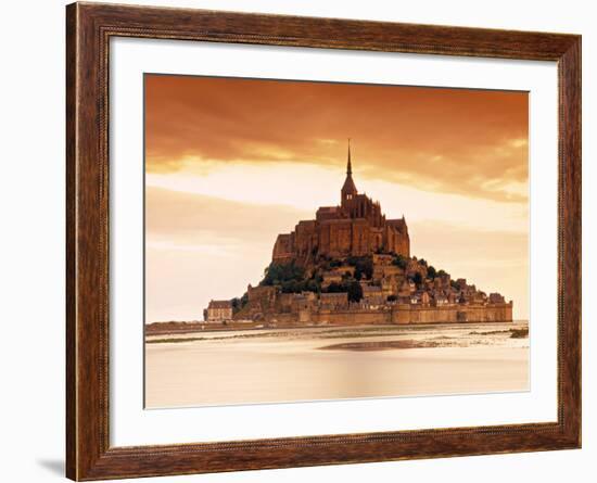 Mont St. Michel, Manche, Normandy, France-Doug Pearson-Framed Photographic Print