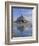 Mont St. Michel (Mont Saint-Michel) Reflected in Water, Manche, Normandy, France, Europe-Ruth Tomlinson-Framed Photographic Print
