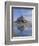 Mont St. Michel (Mont Saint-Michel) Reflected in Water, Manche, Normandy, France, Europe-Ruth Tomlinson-Framed Photographic Print