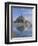 Mont St. Michel (Mont Saint-Michel) Reflected in Water, Manche, Normandy, France, Europe-Ruth Tomlinson-Framed Photographic Print