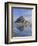 Mont St. Michel (Mont Saint-Michel) Reflected in Water, Manche, Normandy, France, Europe-Ruth Tomlinson-Framed Photographic Print