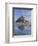 Mont St. Michel (Mont Saint-Michel) Reflected in Water, Manche, Normandy, France, Europe-Ruth Tomlinson-Framed Photographic Print