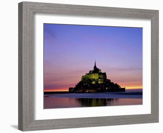 Mont St. Michel, Normandy, France-Steve Vidler-Framed Photographic Print