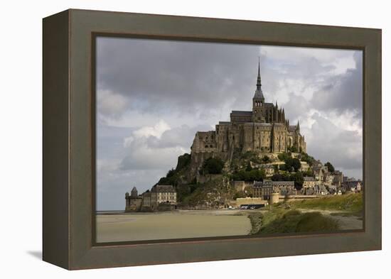 Mont St Michel, Normandy-David Churchill-Framed Premier Image Canvas