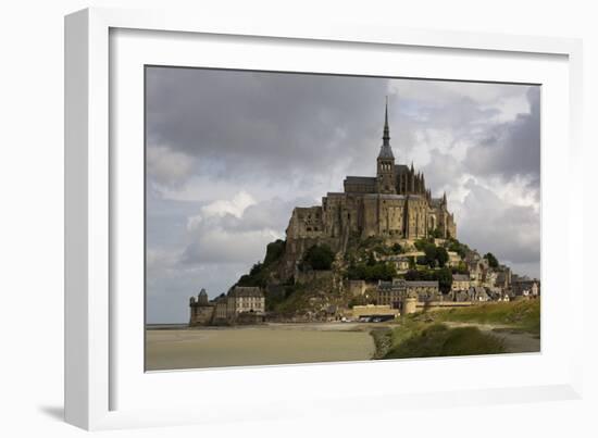 Mont St Michel, Normandy-David Churchill-Framed Photographic Print